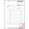 Geschäftsformular Sigel LI625 A6 Grün Pink Weiß
