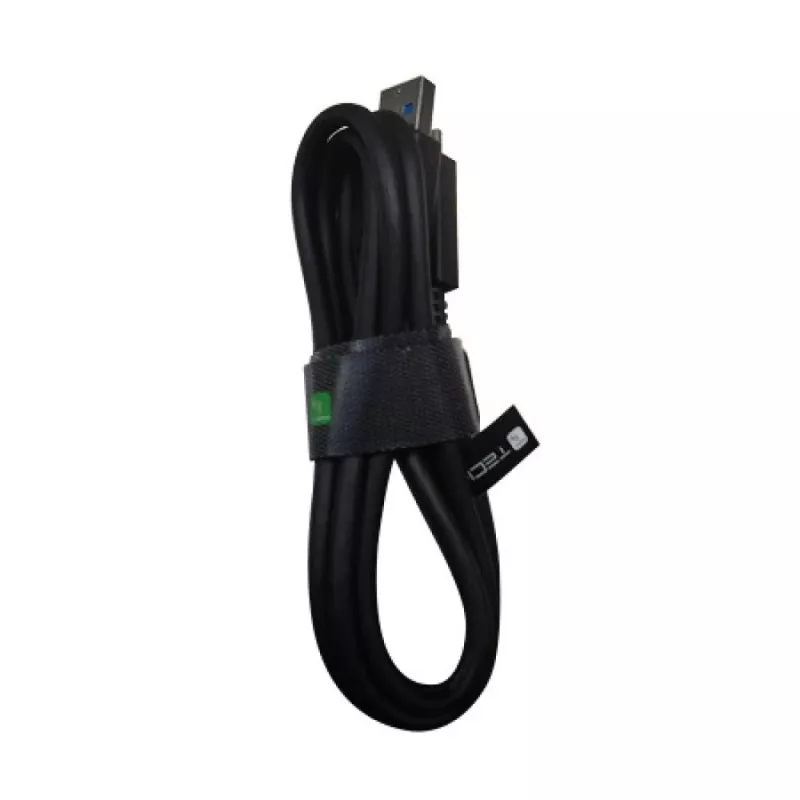 Techly ICOC MUSB31-CMAM10T USB-Kabel USB 3.2 Gen 1 (3.1 Gen 1) 1 m USB A USB C Schwarz