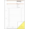Geschäftsformular Sigel SD015 A4 Weiß Gelb 80 Blatt