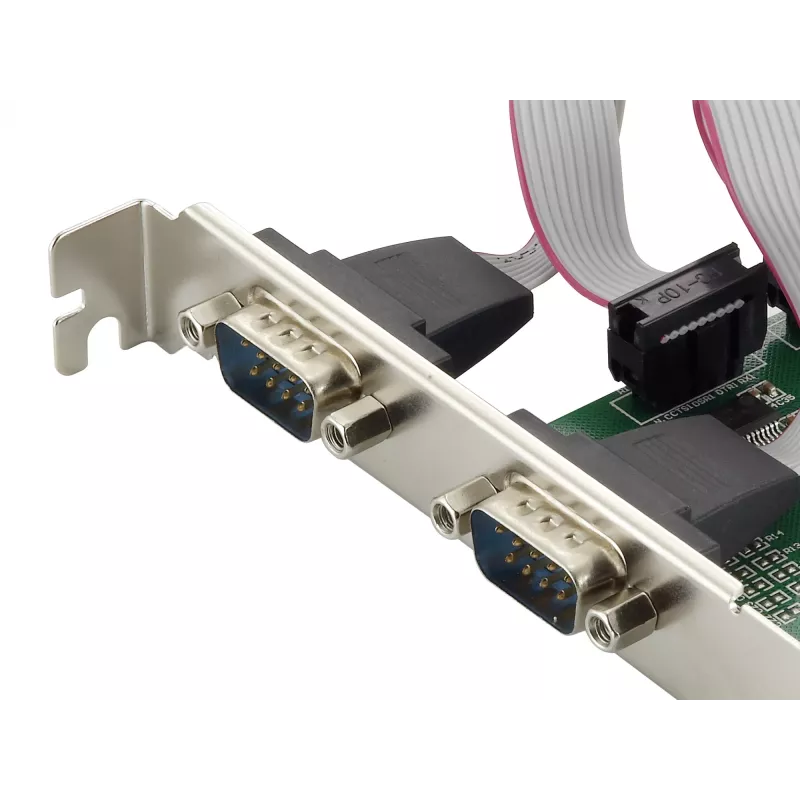Conceptronic PCI Express-Karte 2-Port seriell