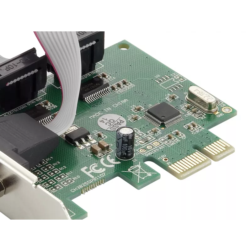 Conceptronic PCI Express-Karte 2-Port seriell
