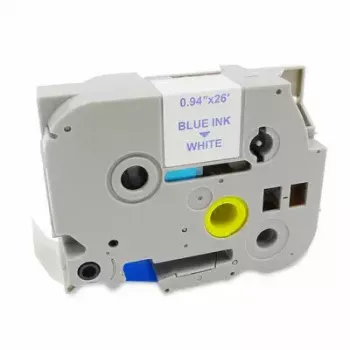 Druckerband MediaRange MRBTZ253 Blau 2,4 cm 8 m