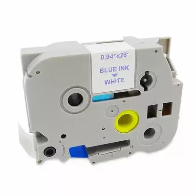 Druckerband MediaRange MRBTZ253 Blau 2,4 cm 8 m