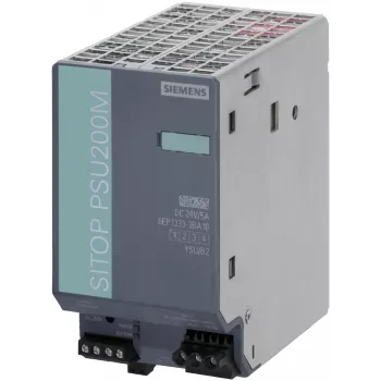 Siemens 6EP1333-3BA10 Netzteil Innenbereich Mehrfarbig