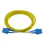 BlueOptics SFP3232BU2MK InfiniBand Glasfaserkabel 2 m SC Gelb