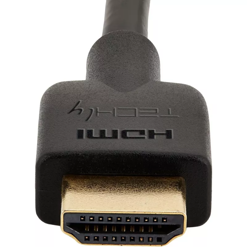 Techly ICOC HDMI2-4-010T HDMI-Kabel 1 m HDMI Type A (Standard) Schwarz