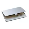 Visitenkartenetui Sigel VZ135 Aluminium Silber