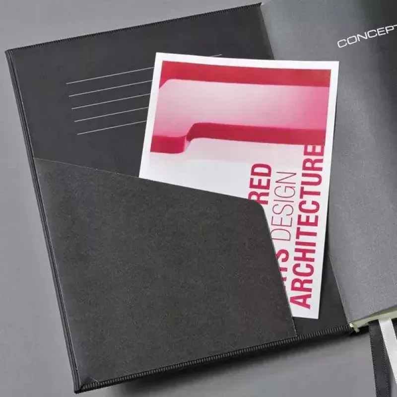 Schreibheft Sigel CO161 A5 97 Blatt Schwarz