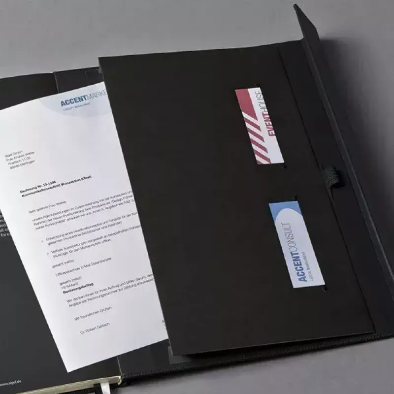 Schreibheft Sigel CO161 A5 97 Blatt Schwarz