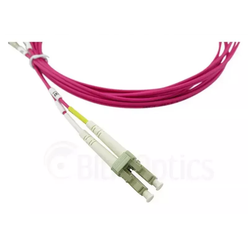 BlueOptics QK732A-BO InfiniBand/Glasfaserkabel 1 m LC Violett