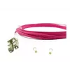 BlueOptics QK732A-BO InfiniBand/Glasfaserkabel 1 m LC Violett