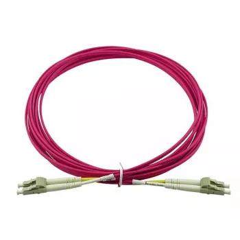 BlueOptics QK732A-BO InfiniBand/Glasfaserkabel 1 m LC Violett