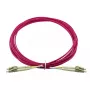 BlueOptics QK732A-BO InfiniBand/Glasfaserkabel 1 m LC Violett