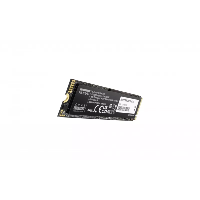 SSD-Laufwerk KLEVV 1 TB M.2 2280 PCIe Gen3 NVMe K01TBM2SP0-C7T