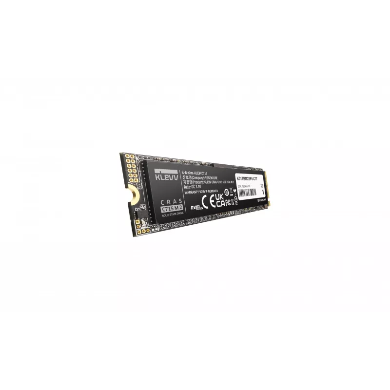 SSD-Laufwerk KLEVV 1 TB M.2 2280 PCIe Gen3 NVMe K01TBM2SP0-C7T