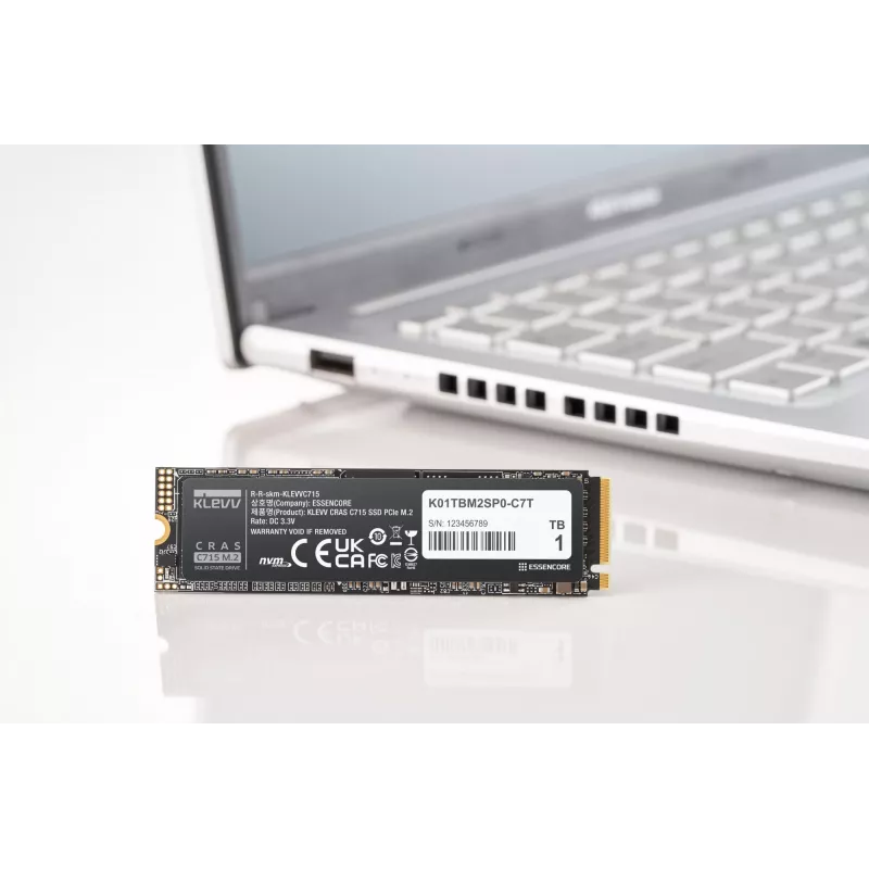 SSD-Laufwerk KLEVV 1 TB M.2 2280 PCIe Gen3 NVMe K01TBM2SP0-C7T