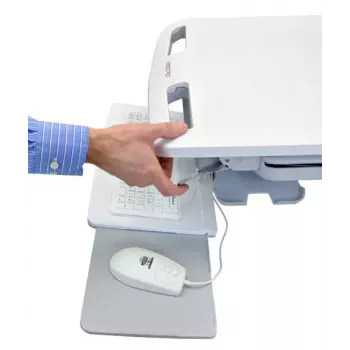 Multimedia-Wagen Ergotron StyleView Aluminium Grau Weiß