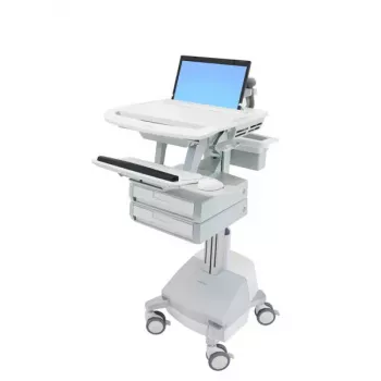 Multimedia-Wagen Ergotron StyleView Aluminium Grau Weiß