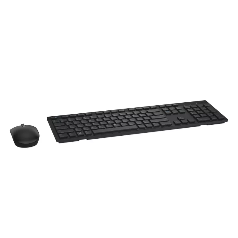 DELL KM636 Tastatur Maus enthalten Universal RF Wireless QWERTY UK International Schwarz