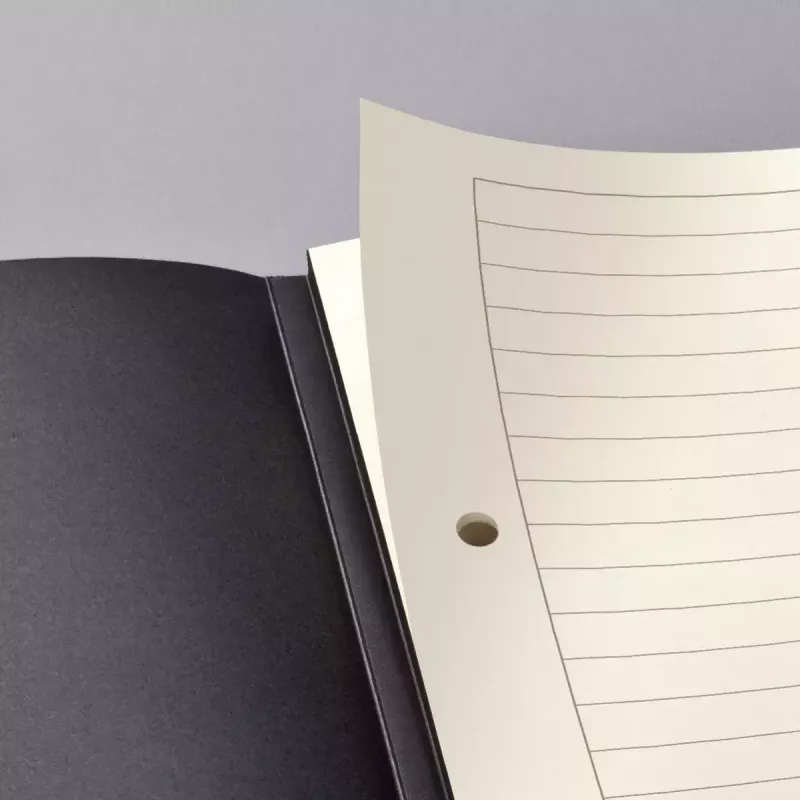 Schreibblock Sigel CONCEPTUM A5 120 Blatt Schwarz