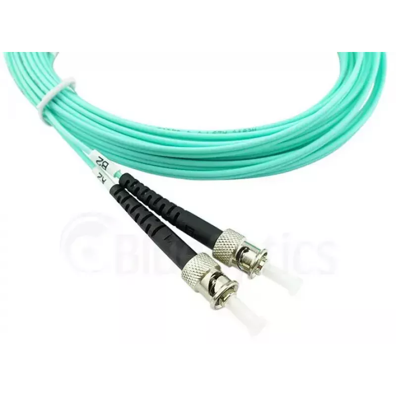 BlueOptics SFP3333EU0.5MK InfiniBand Glasfaserkabel 0,5 m ST Aqua