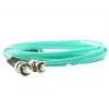 BlueOptics SFP3333EU0.5MK InfiniBand Glasfaserkabel 0,5 m ST Aqua