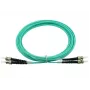 BlueOptics SFP3333EU0.5MK InfiniBand Glasfaserkabel 0,5 m ST Aqua