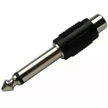 Adapter RCA Schwaiger KHA4010 533 6,3 mm Schwarz