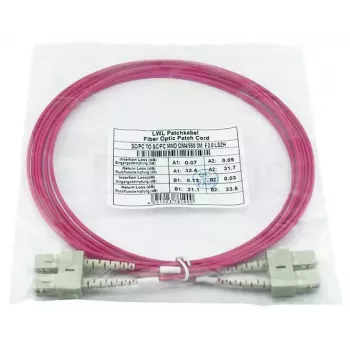 Glasfaserkabel BlueOptics SFP3232FU0.5MK 0,5 m SC OM4