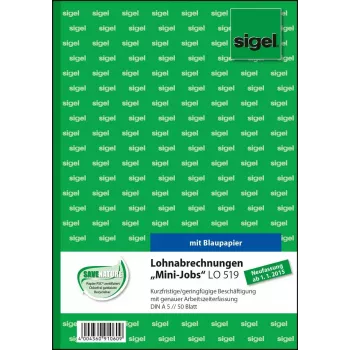 Geschäftsformular Sigel LO519