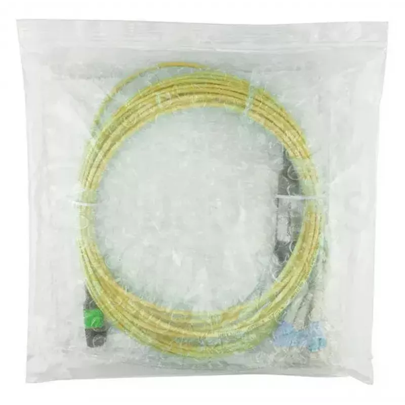 BlueOptics CBL-MPO12-4LC-SMF-5M-BO InfiniBand Glasfaserkabel MPO 4x LC 5m