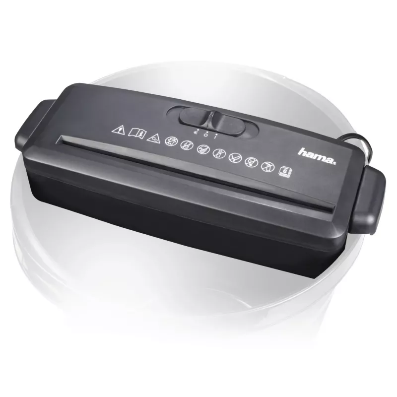 Hama Mini S6 Aktenvernichter Streifenschnitt 72 dB 21,7 cm Schwarz