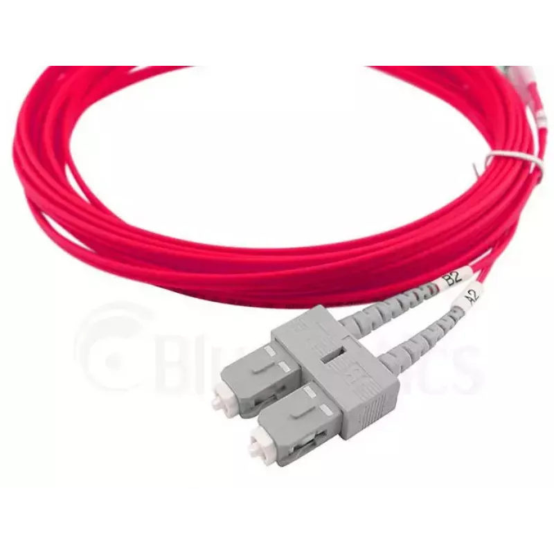 Glasfaserkabel BlueOptics SFP3233FU0.5MK SC ST OM4 0,5 m Magenta