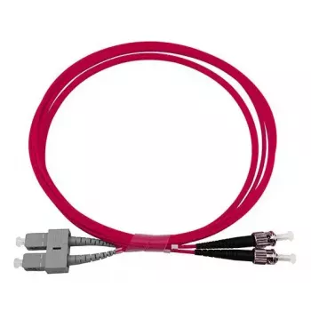 Glasfaserkabel BlueOptics SFP3233FU0.5MK SC ST OM4 0,5 m Magenta