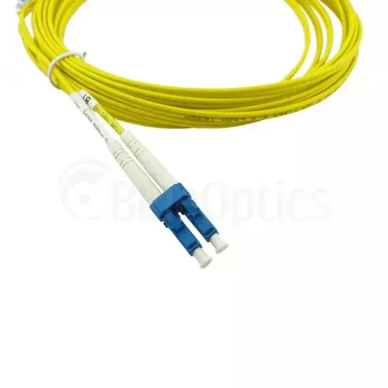 BlueOptics InfiniBand Glasfaserkabel 5m LC Stecker-Stecker Gelb