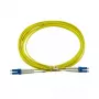 BlueOptics InfiniBand Glasfaserkabel 5m LC Stecker-Stecker Gelb