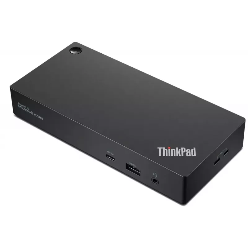 Lenovo 40B20135IT Laptop-Dockingstation/Port-Replikator Kabelgebunden USB 3.2 Gen 1 (3.1 Gen 1) Typ-A + Typ-C Schwarz