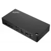 Lenovo 40B20135IT Laptop-Dockingstation/Port-Replikator Kabelgebunden USB 3.2 Gen 1 (3.1 Gen 1) Typ-A + Typ-C Schwarz