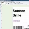 Nicht klebende Druckeretiketten Sigel LP715