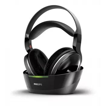 Philips SHD8850/12 Kopfhörer/Headset Kabellos Kopfband Musik Schwarz