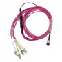 BlueOptics CBL-MPO12-4LC-OM4-15M-BO InfiniBand-Glasfaserkabel MPO 4x LC 15m