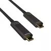 USB-Kabel Kindermann 5773 000 503 USB 3.2 Gen 2 3 m USB C Schwarz