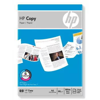 HP Copy Papier 80 g/m² - 500 Blatt/A4/210 x 297 mm, 20 - 80 %, 15 - 35 °C, 0 - 40 °C, 210 mm, 50 mm, 297 mm