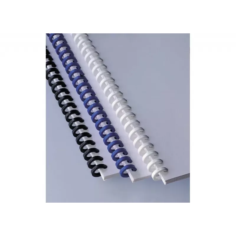 GBC ClickBind Spine A4 34R 8mm, Schwarz, 45 Blatt, Kunststoff, A4, 8 mm, 280 g