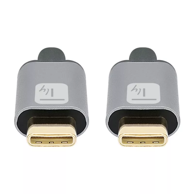 Techly USB 3.2 Gen 2 USB-C M/M Kabel 1m Schwarz, 1 m, USB B, USB C, USB 3.2 Gen 1 (3.1 Gen 1), 10 Gbit/s, Schwarz