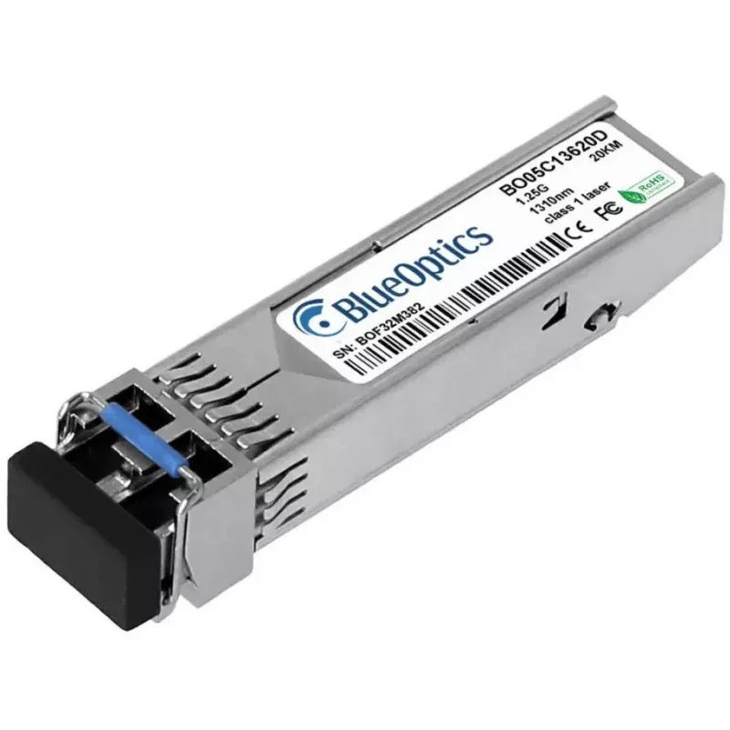 BlueOptics OM-SFP-GIGABIT-SINGLE-MODE-20-BO Glasfaser-Transceiver-Modul 20000 m