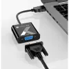 Techly Kabeladapter Konverter HDMI auf VGA mit Audio-Klinkenstecker