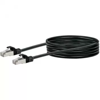Netzwerkkabel Schwaiger CKB6025 053 RJ-45 Cat6 2,5 m Schwarz