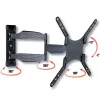 Techly 23-55 Ultra schlank Full Motion LCD-TV-Wandhalterung Schwarz” ICA-PLB 171M