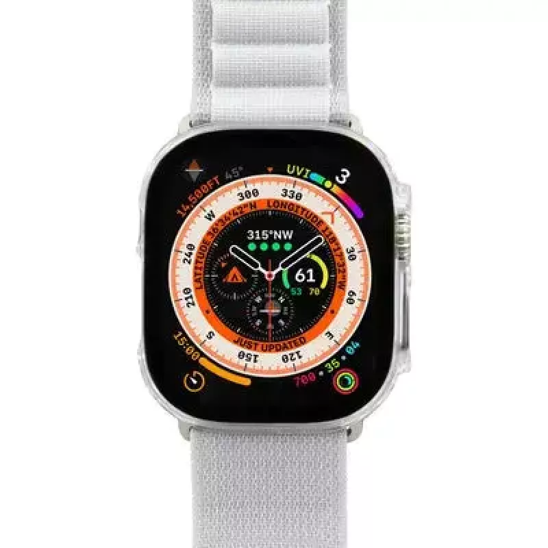 Case LAUT Shield Transparentes Glas Polycarbonat Smartwatch